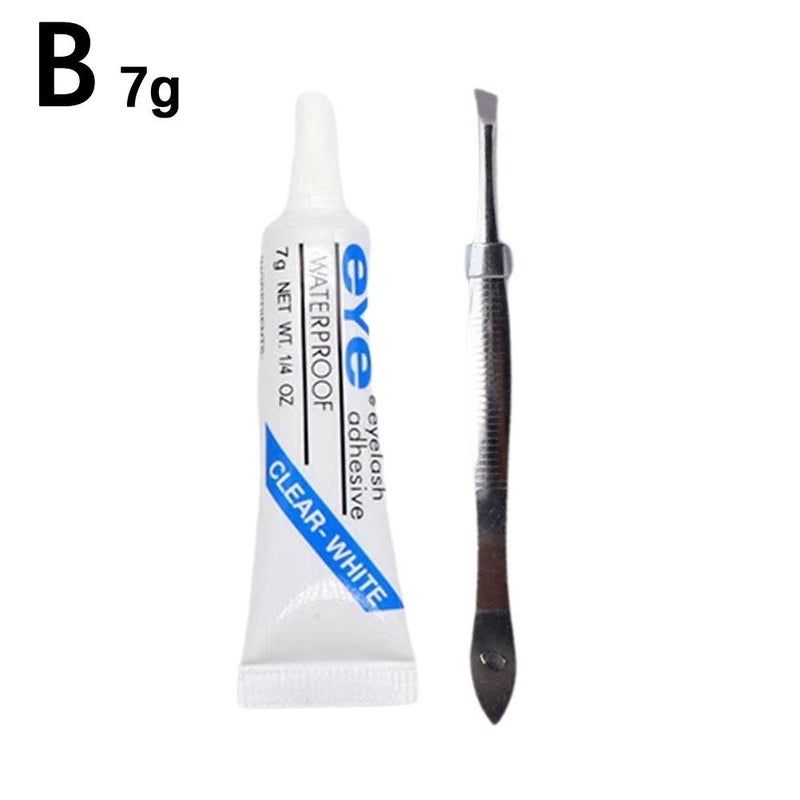 Eyelash glue tweezers set (4g/7g) - Natural and long-lasting eyelash glue